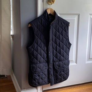 New Barbour Men’s Lowerdale Vest - Navy Small